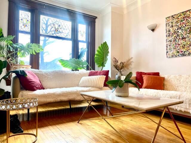 Beautiful sunny 7 1/2 apartment