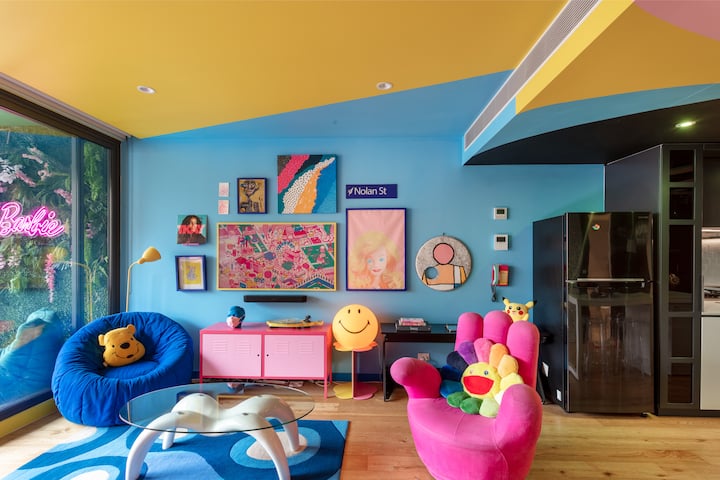 Image showcasing Small Studio Apartment Maximalist Decorating Ideas | Apartment Therapy