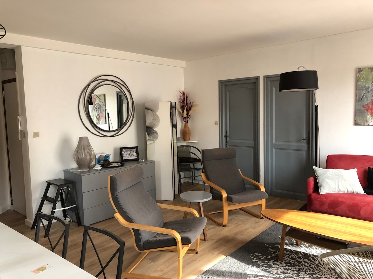 Top performing Airbnb: Downtown apartment in Le Touquet Paris Plage