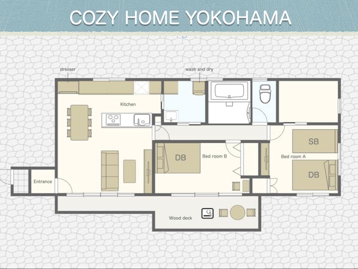 Parking Lot /5 Min Near The Station /2ldk / 78㎡ - Yokohama
