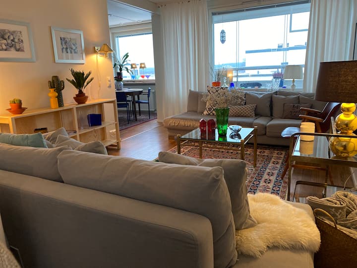 Trendy City Penthouse - 로바니에미