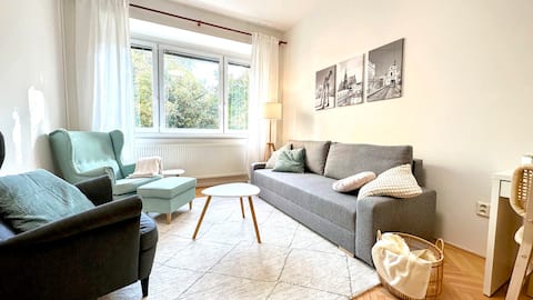 Apartment by the park with balcony, 6 people, equipped