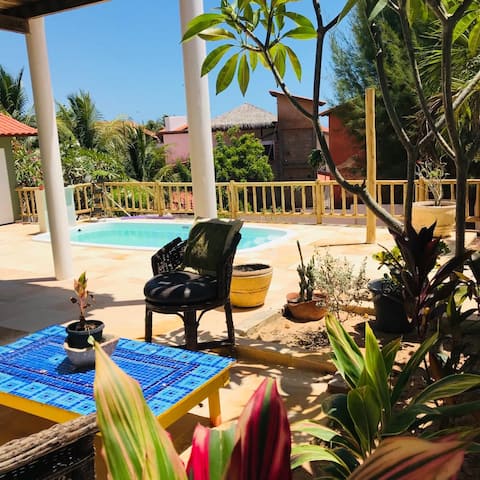 Duplex house with pool, Canoa Quebrada