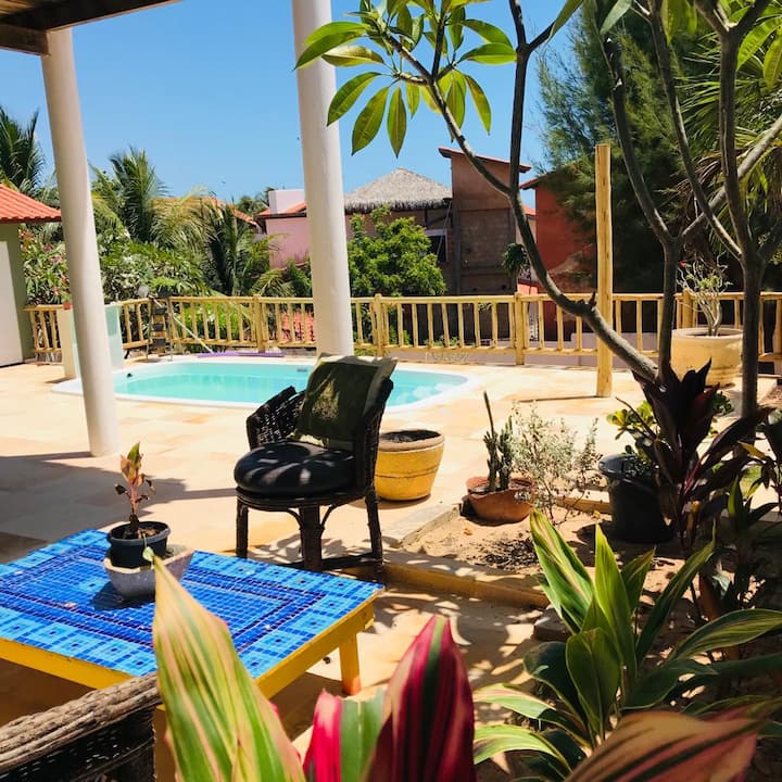 Duplex house with pool, Canoa Quebrada