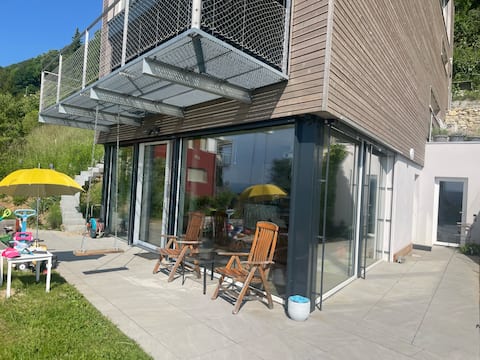 Modern lake view maisonette / duplex apartment