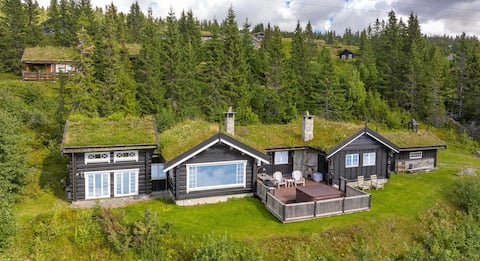 Successful Airbnb property: Amazing views and sunny cottage in Øyer