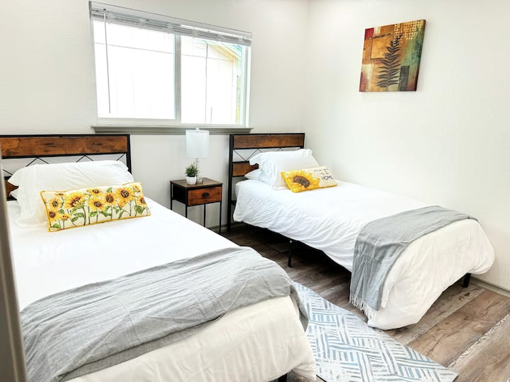 Schlafzimmer 3 mit 2 Einzelbetten