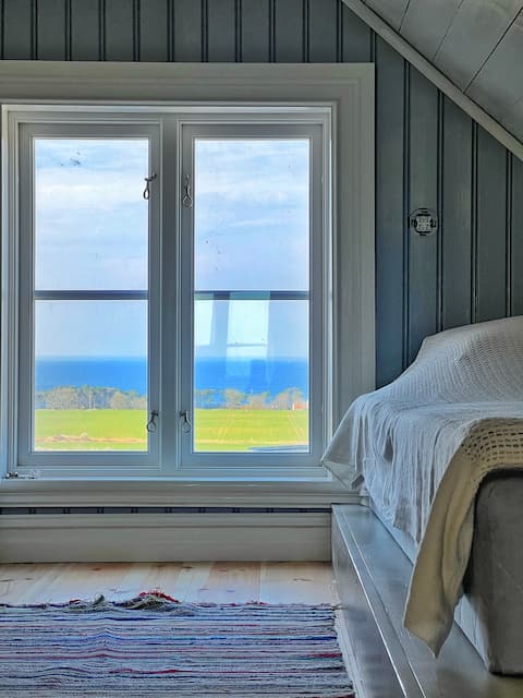 Turn-of-the-century house with ocean view