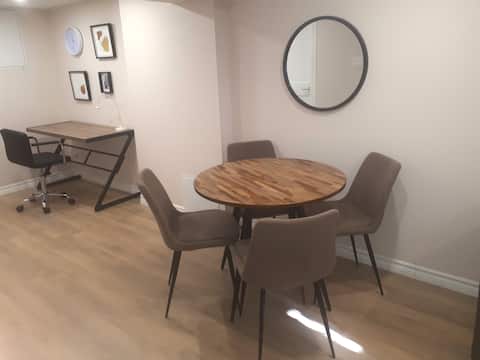 Popular Airbnb listing: New Apartment with a Work Space in Scarborough Centre