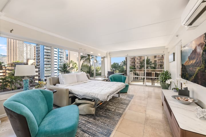 Splendid 2bd W/ One Free Parking - Honolulu