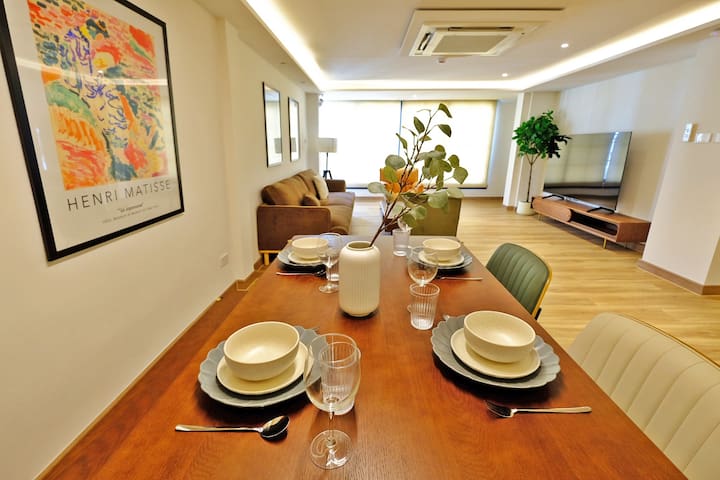6#Boutique 3BR Family Suite in Center of Pratunam