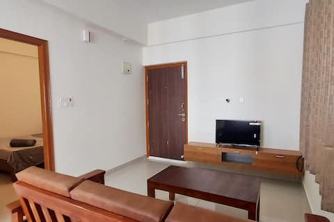 Tranquil S1B: 1BHK Kasavanhalli-Wifi-near Wipro