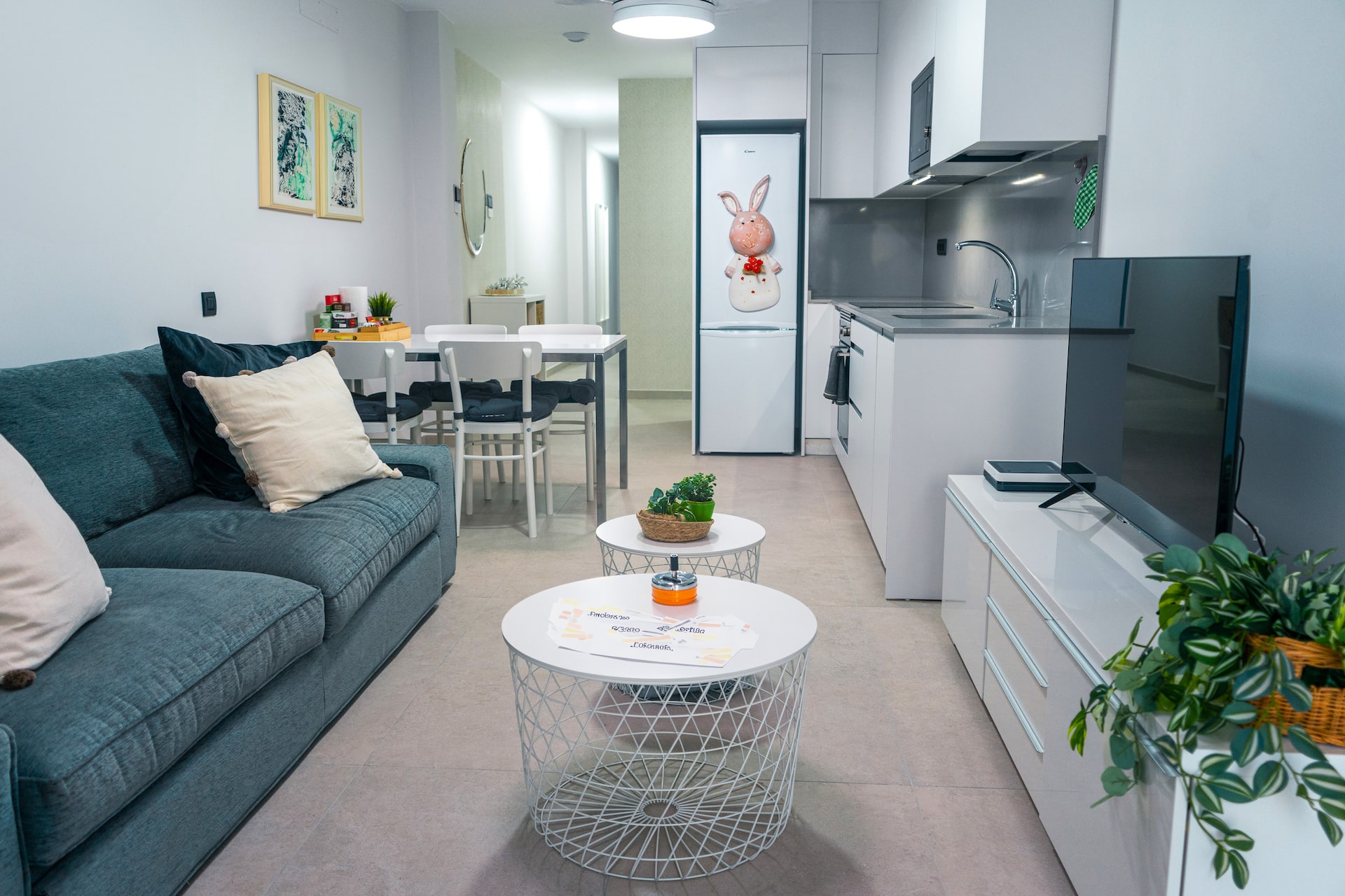 Cozy brand new apartment.