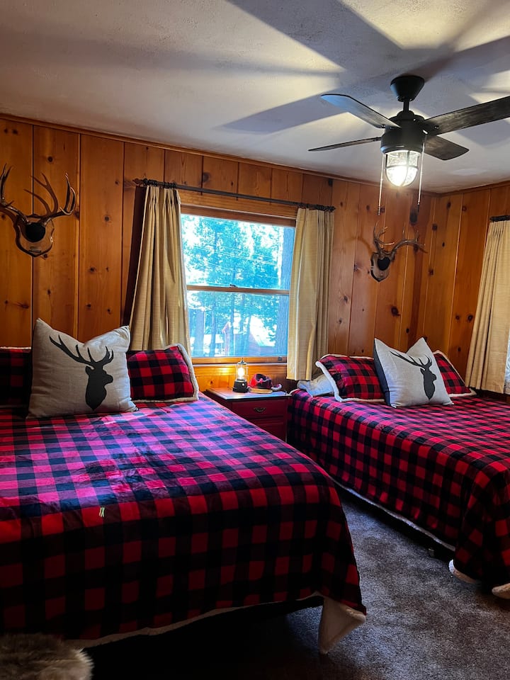 Chambre d'hôtes : lits Queen Size doubles