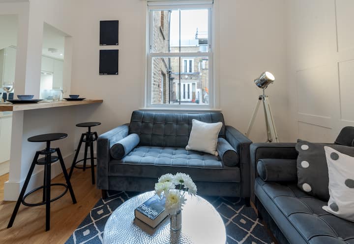 Stylish Cozy 2br Ground Floor Flat West Kensington - Fulham
