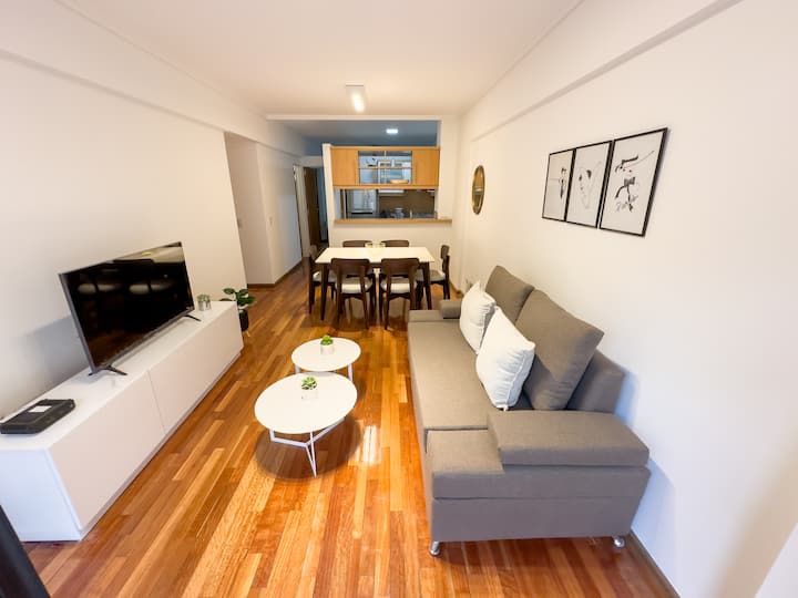 Квартира с 2 комнатами с мебелью в Recoleta