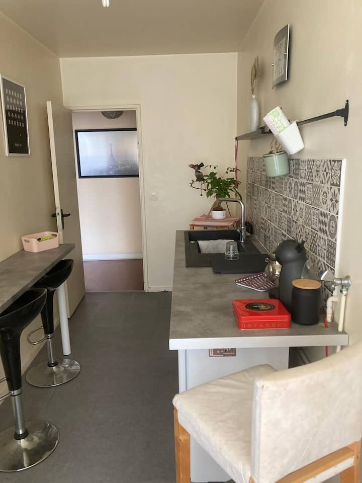 Home sweet home Paris
proche Orly Airp.
Sam's flat
