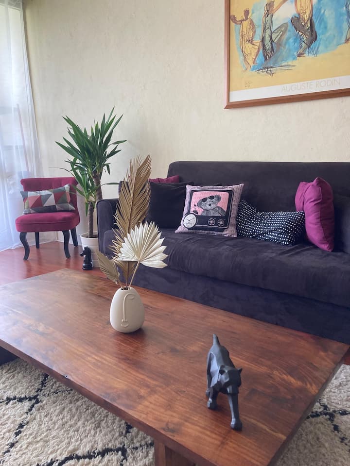 Home sweet home Paris
proche Orly Airp.
Sam's flat