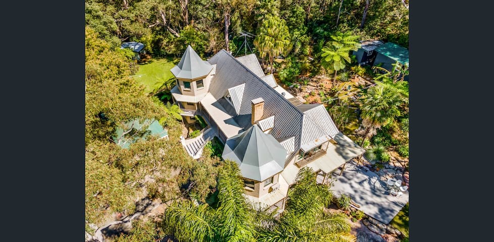 “Gorge Castle” in forest landscape