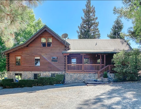 Charming Log Cabin Resort Home