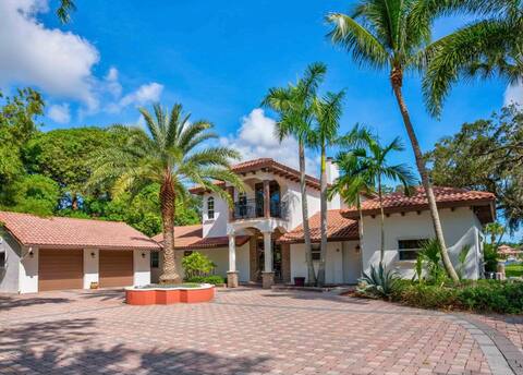 6 bed/5 bath waterfront home.
