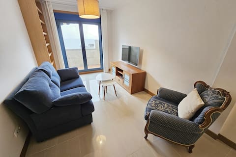 Airbnb con mejor rendimiento: Beachfront penthouse with ocean views en Cangas