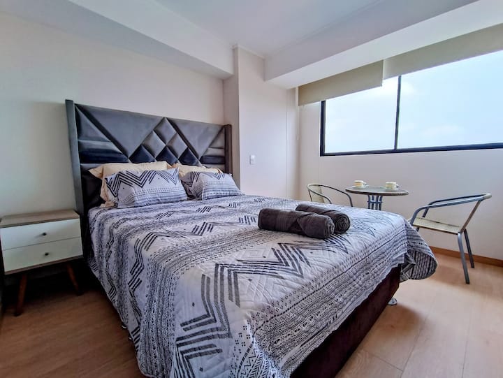 Splendid apartment overlooking Barranco and the sea Condominiums for