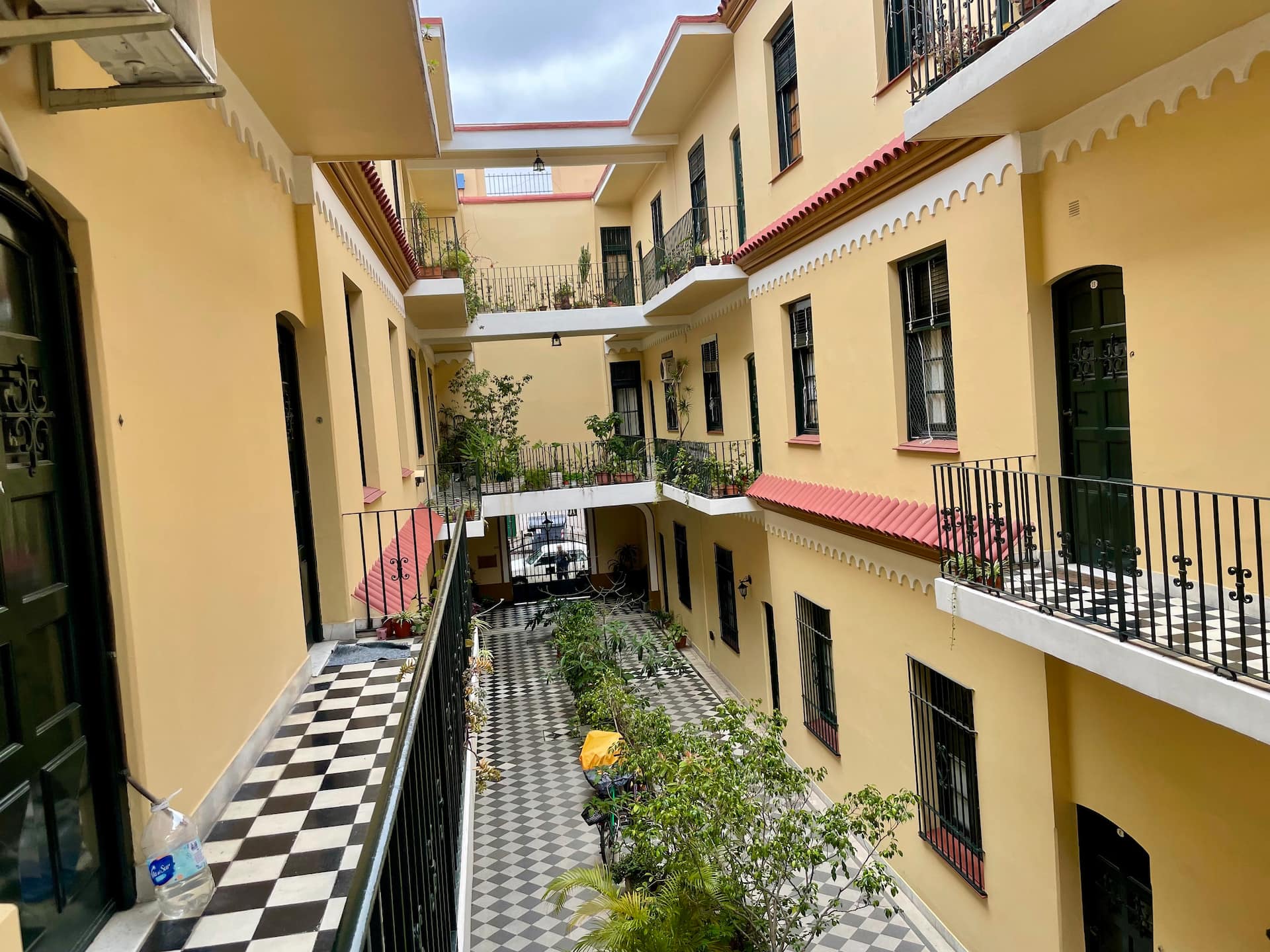 Apartamento de 1 quarto no térreo alto em Chacarita