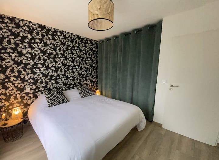 Spálňa 2 so 160 lôžkami s výhľadom na terasu