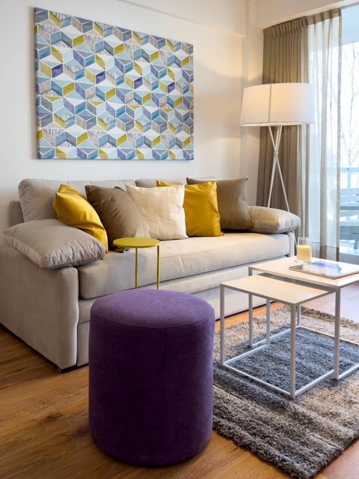 Modern two-room apartment in Núñez