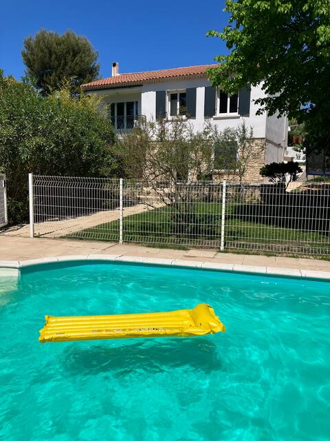 House with a pool