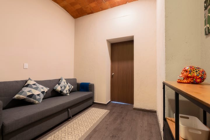Zielo | Balcony 2br | A/c Rooftop, Zocalo/catedral - Mexico City