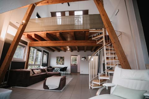 Idyllic duplex house