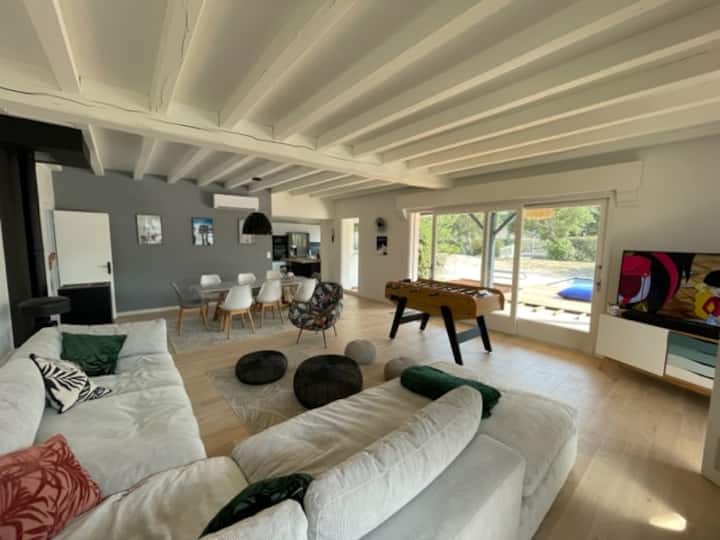 Villa Hondartza - Plage à Pieds, Piscine Chauffée - Pays basque français
