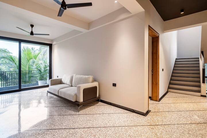 A warm and welcoming living room that feels just like home