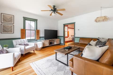 Successful Airbnb property: Hot Tub, CVNP, Private Waterfall Trail, Firepit in Akron