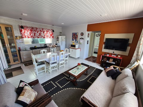 Airbnb em destaque: Cozy and well-equipped house in Arambaré em Arambaré