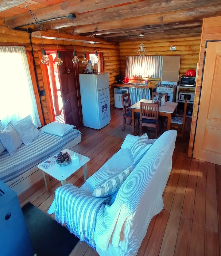 Living con cocina integrada