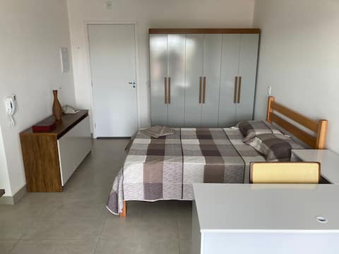 Complete New Studio with Air-Conditioning 50m from the Bus Station.