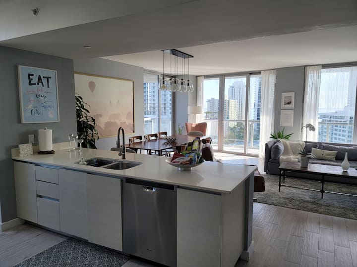 Moderne 3ch/3sdb Vue Mer | Hallandale & Aventura - Hallandale Beach, FL