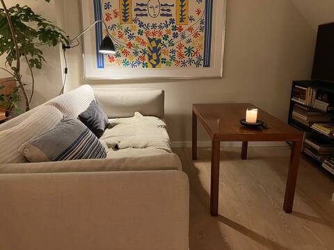 Successful Airbnb property: Cozy penthouse, loft to kip in Valby