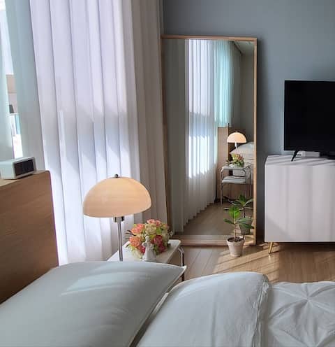 forest Hugh, Gupabal Station 5-minute walk/Eunpyeong St. Mary's Hospital/Long-term business trip/Comfortable rest area