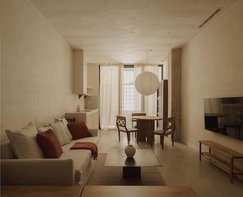 Popular Airbnb listing: Ruzafa Loft-Patio Ideal for families and couples in L'eixample