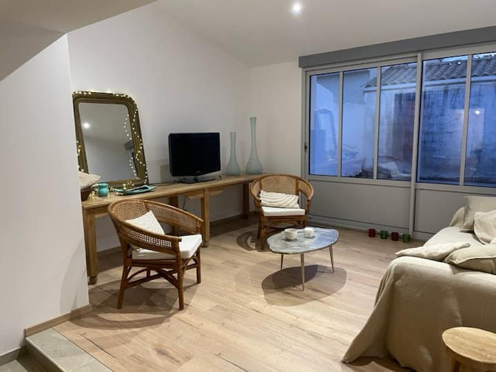 Très Bel " Atelier" Rénové Avec Grand Patio - Saint-Palais-sur-Mer