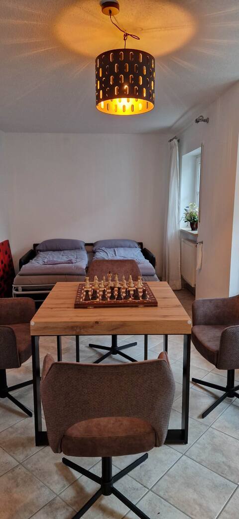 Room number 1 with garden – game & fun Weilheim