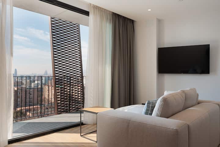 Apartment In Barcelona Premium 2 Rooms 60 M 2 - 바달로나