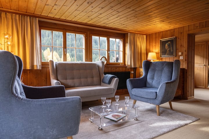 Amazing Mountain View And Kitchen - Chalet Egghus - Klosters-Serneus