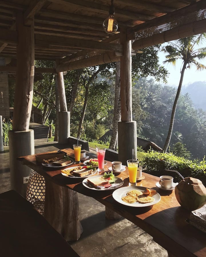 Zen Hideaway 2 the birth place of Bali Swing Huts for Rent in