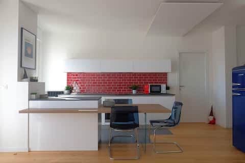 A view of the rooftops of Udine