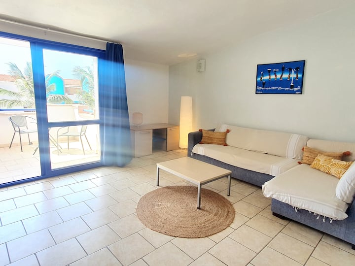 Cosy Appartement Avec Piscine Gardien 24/24 - Cap-Vert